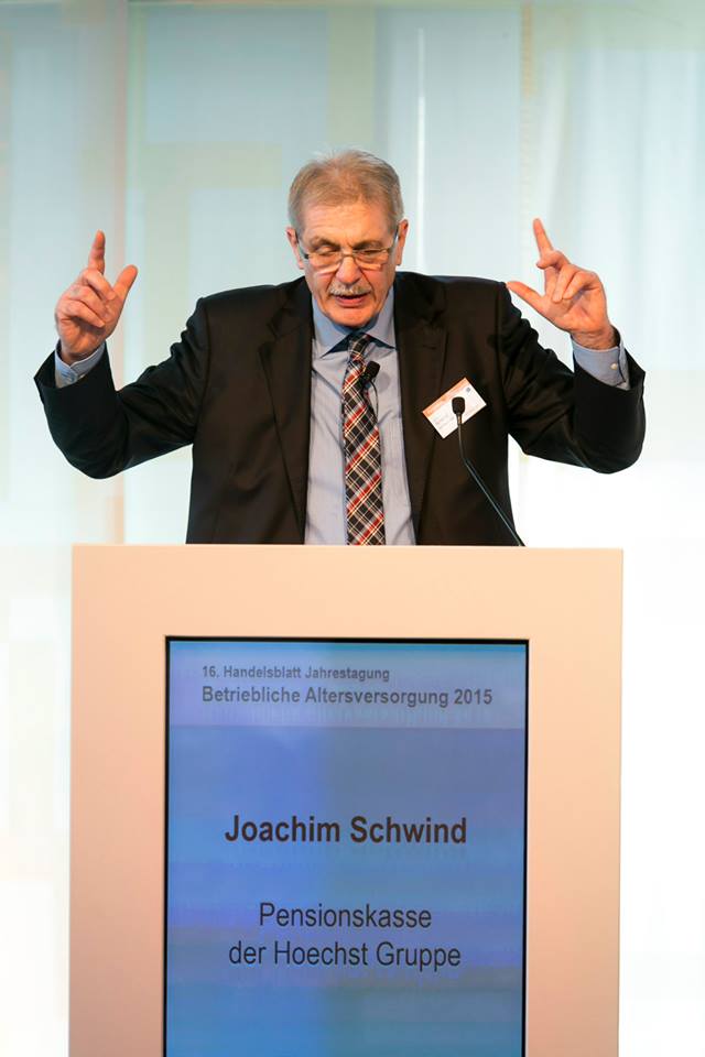 Joachim Schwind, Hoechster Penka, auf seinem Vortrag. Foto: EUROFORUM Dietmar Gust.