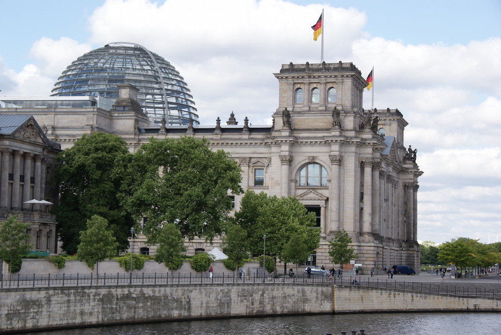 Deutscher Bundestag in Berlin. Foto: Bruess.